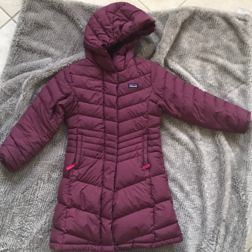 Girls Patagonia full length coat S
